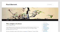 Desktop Screenshot of paulbarnett.info